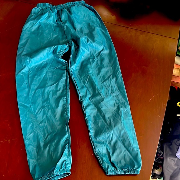 Costumes Body Wrappers Teal Trashbag Warm Up Pants Poshmark